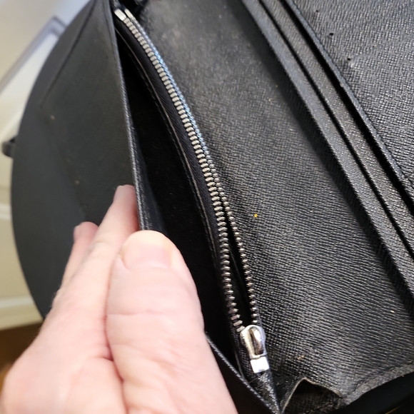 Louis Vuitton Portefeuille Brazza Long Wallet - Damier Graphite - Picture 3 of 16